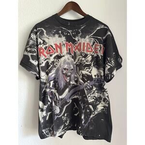 Iron Maiden Reaper All Over Print Reprint Single Stitch T-shirt All Sport